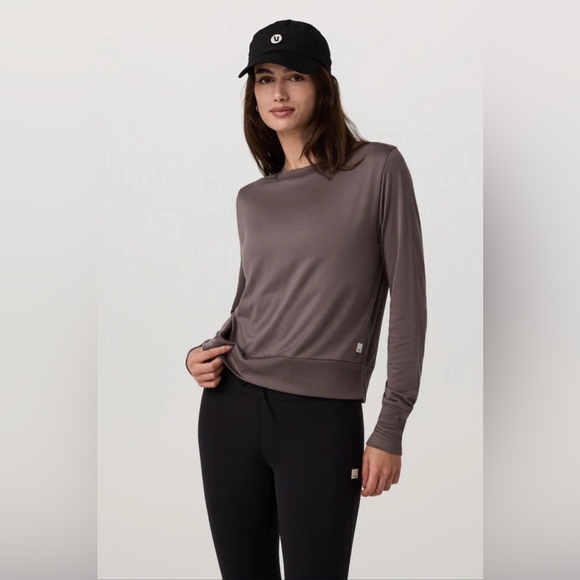 Vuori Tops - Vuori Womens Sz L Daydream Crew Ultra-lightweight Long Sleeve Tee Shirt Top